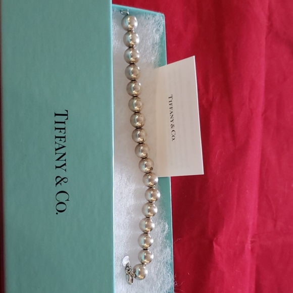 Tiffany & Co. Jewelry - Genuine Tiffany and Company sterling ball bracelet